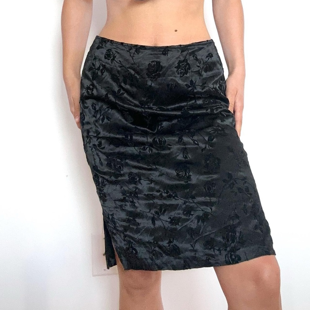 Black Midi Skirt